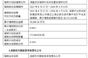 成都银行披露增资完成情况 两家股东合计增持95682.44万元
