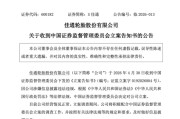 600182，被证监会立案！
