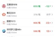 酒价内参5月13日价格发布：五粮液1618下跌1元
