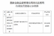 都邦财险武汉第一营销服务部被罚1万元：因管理不善导致许可证遗失