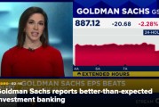 高盛盘前跌4% 一季度股票交易收入创纪录、业绩超预期