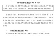 600080，“再次发生资金占用行为”  4名高管被出具警示函、通报批评
