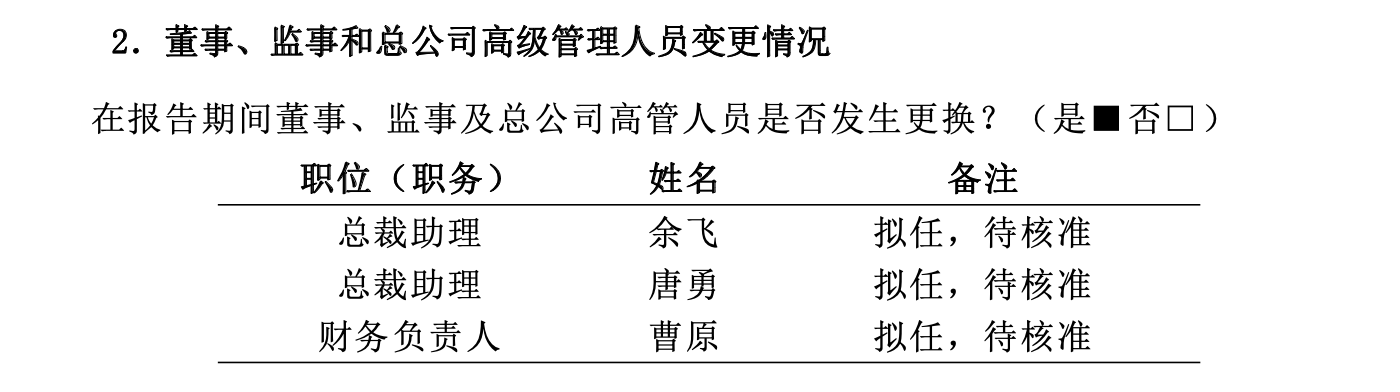 国寿财险高管补位：副总裁曹原兼掌财务，两名分公司一把手拟任总助