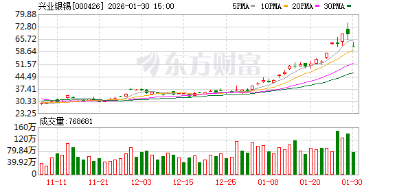 9.49亿资金抢筹湖南黄金，机构狂买兴业银锡丨龙虎榜