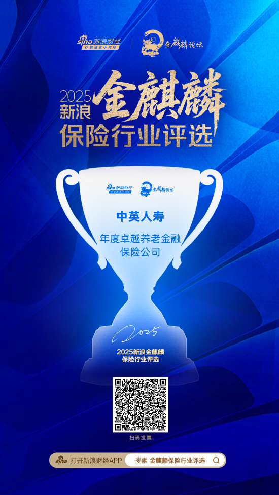 中英人寿获评“年度卓越养老金融保险公司”