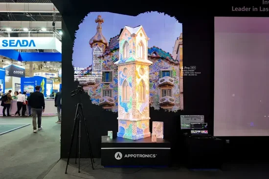 ISE2026现场直击，光峰专显多个产品亮相彰显技术硬实力