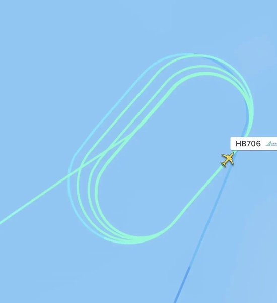大湾区航空一航班飞到台湾后，空中盘旋数圈紧急折返香港，航司称系考虑安全
