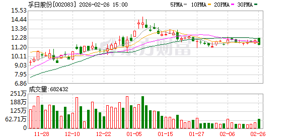 孚日股份:安信投资完成增持500万股