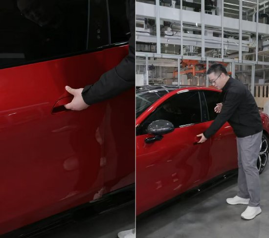 雷军:新一代小米SU7内置机械结构,可电动也可以机械打开