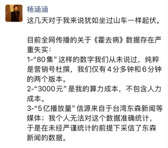 3000元成本5亿播放？爆款AI短剧《霍去病》被打假，导演曾宣传“假数据”