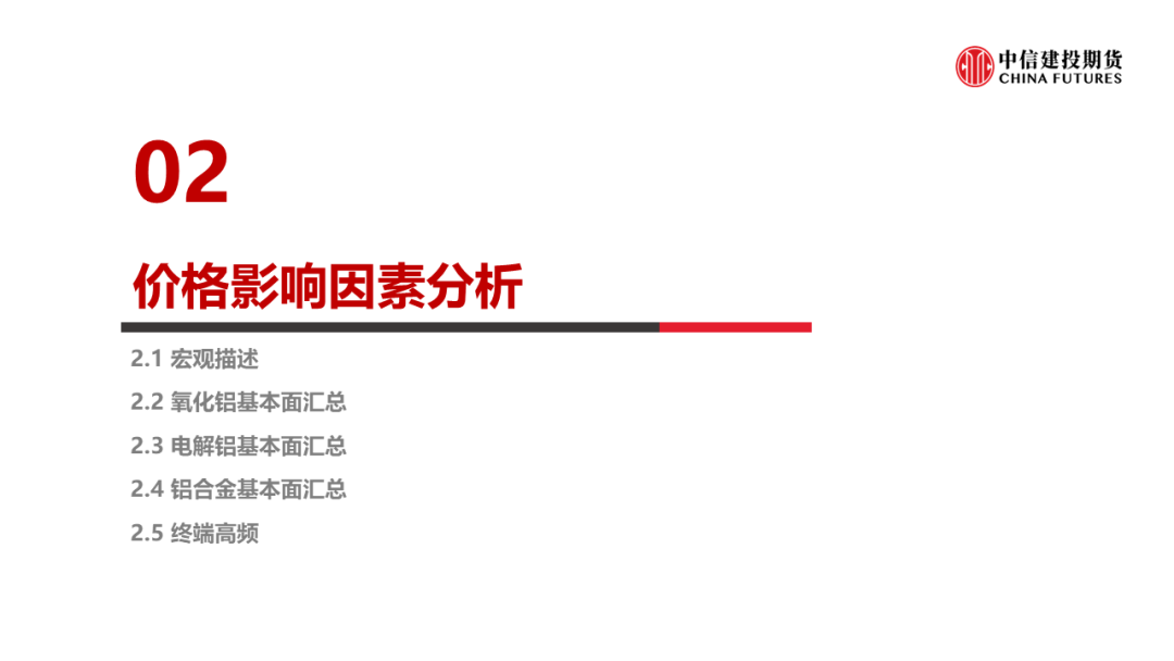 【建投有色】铝产业链周报 | 加息预期再起,铝价弱势运行