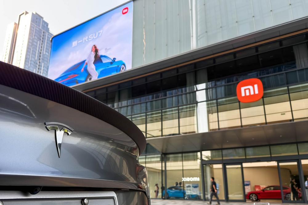 小米新SU7 逼急特斯拉