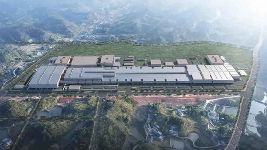 时代长安25GWh动力电池项目落地川渝高竹新区