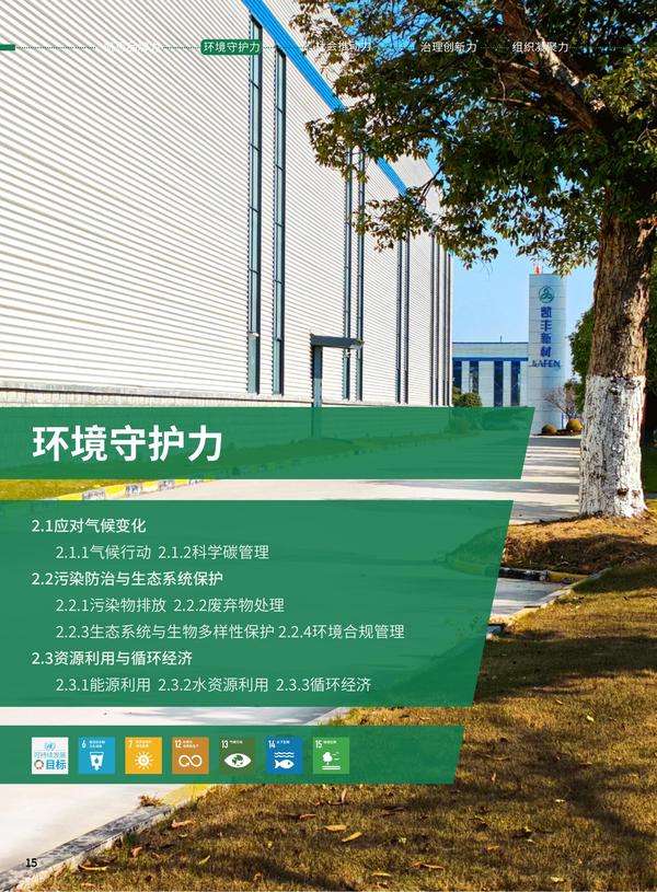 凯恩股份2025年度《可持续发展报告》之第二章环境守护力(中文版上)
