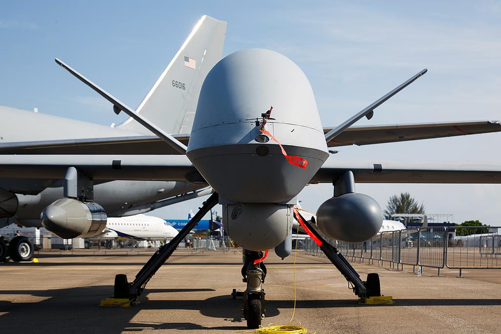 美官员称美国本月在中东损失8架“死神”无人机