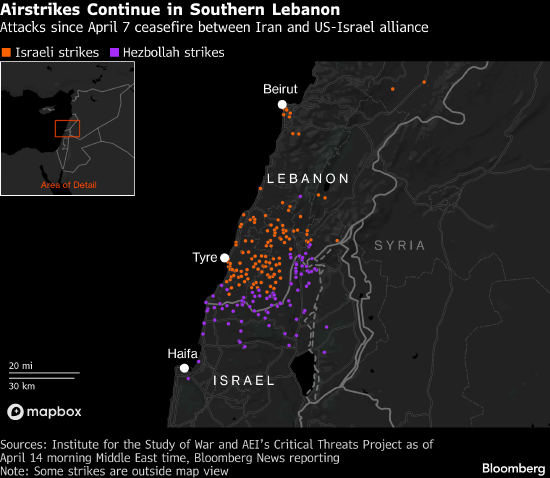 以色列和黎巴嫩举行30年来首次高层会谈 结束冲突前景仍然渺茫