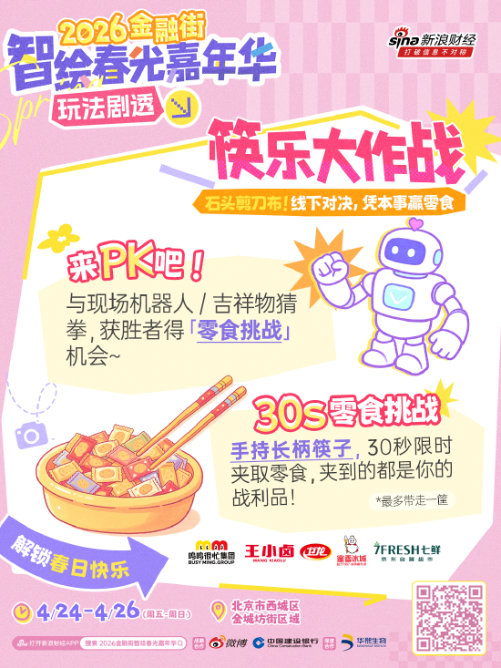 北京春日玩法上新！快来“2026金融街智绘春光嘉年华”尽情玩个够