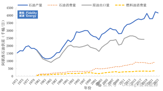 阿联酋能源供需分析