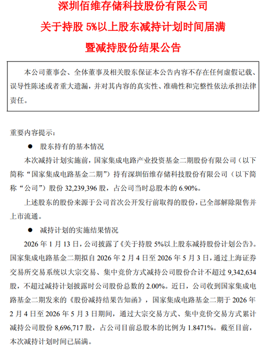 全球存储爆发：找老公就找SK海力士员工！慢了一步：中国长鑫存储IPO 大基金暴涨前减持佰维存储让利给股民！