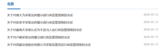 五单连发，旧案回溯！国都证券债承埋雷